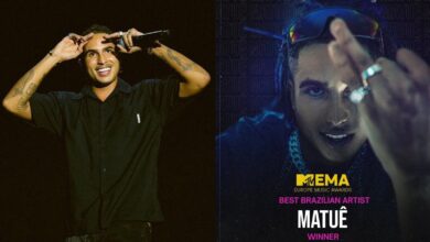 MTV EMA: Matuê é eleito o Melhor Artista Brasileiro de 2023
