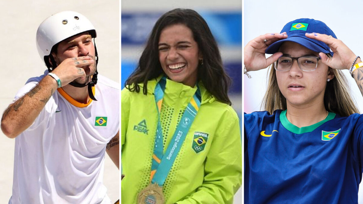 Os 12 skatistas brasileiros classificados para os Jogos Olímpicos de Paris 2024