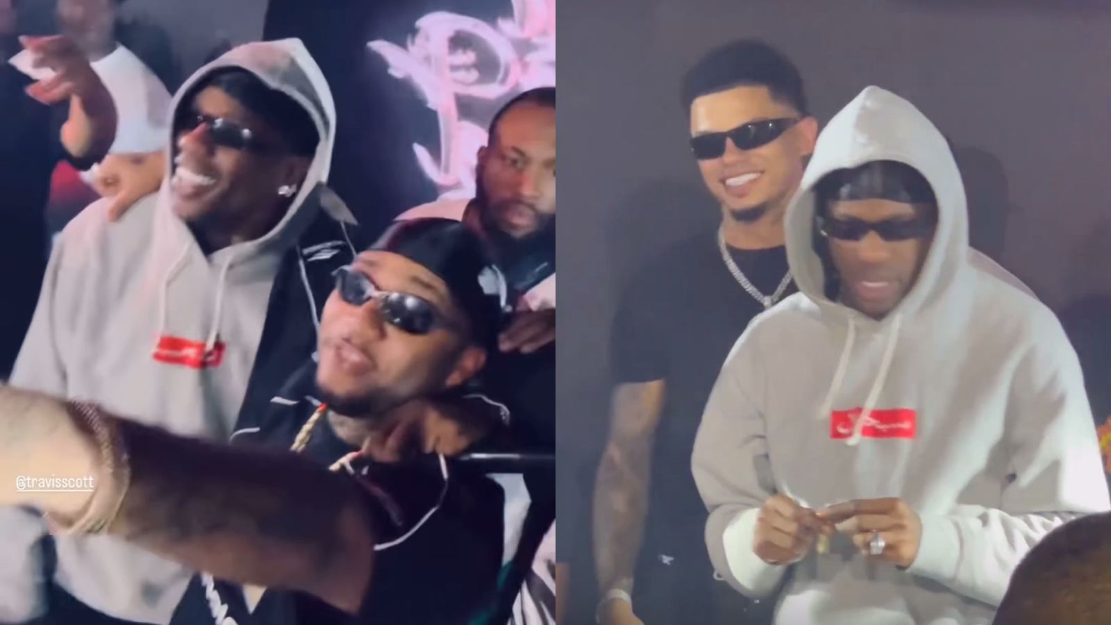 Travis Scott participa de festa privada de Orochi, com Veigh, Maneirinho e mais