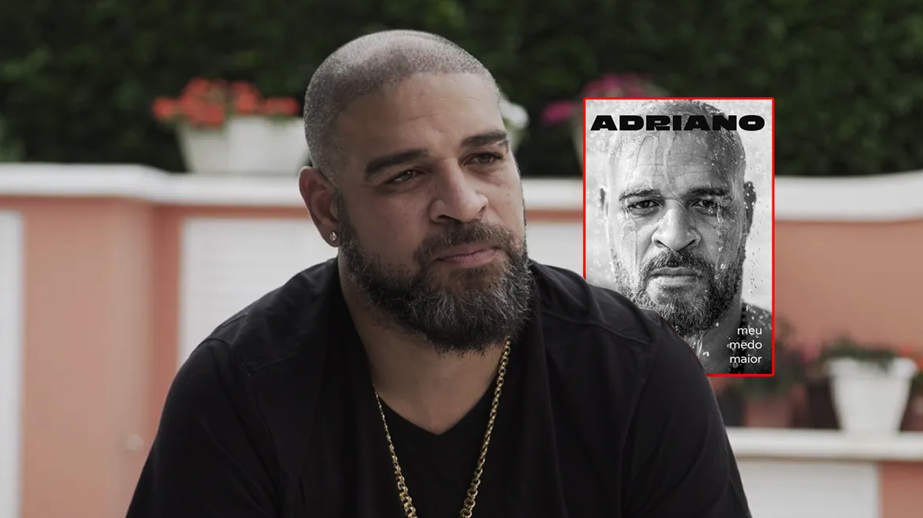 Adriano Imperador: Livro biográfico do ex-jogador será lançado em novembro
