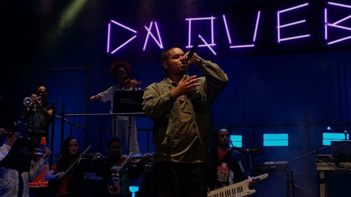 Dudu MC se apresenta com a Orquestra da Quebrada no Teatro Universitário da Ufes