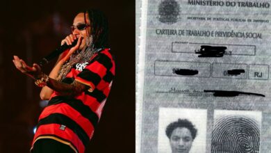 Ex-patrão de Oruam revela que ele era um funcionário perfeito e mostra imagem de sua carteira de trabalho