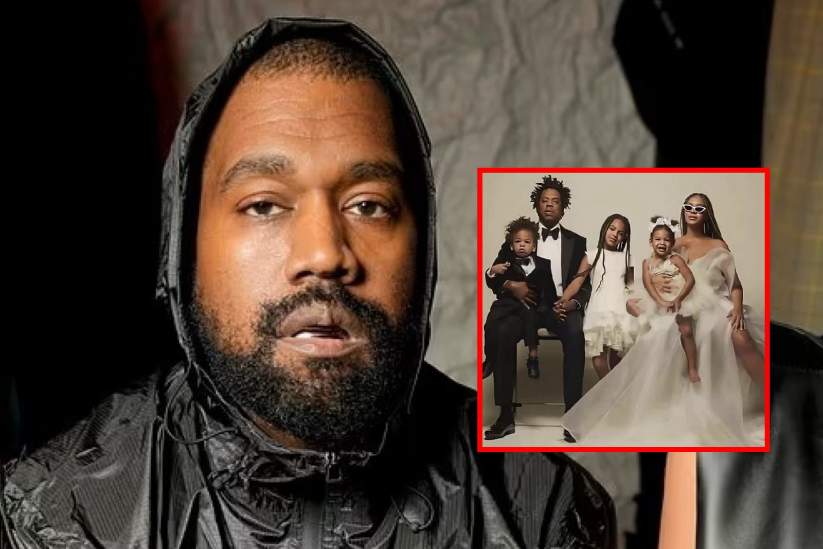 Kanye West ofende filhos de Jay-Z e Beyoncé em publicação no X
