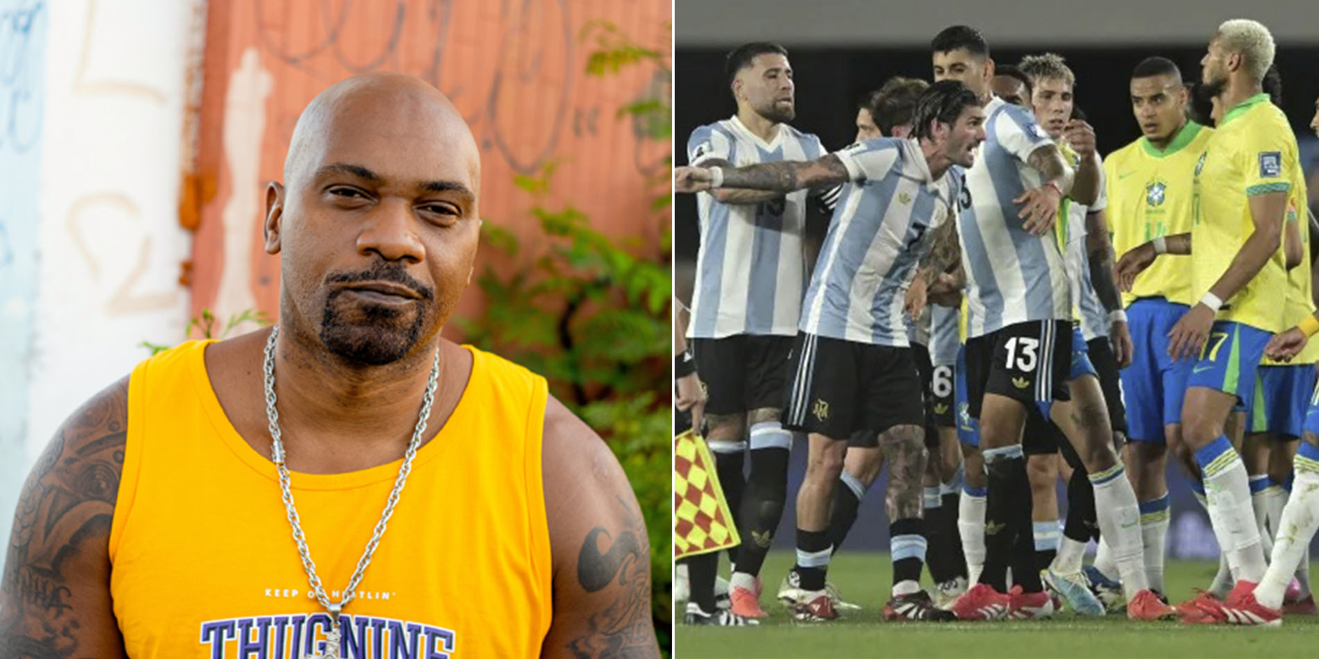 Rappers e mc's reagem após derrota do Brasil contra a Argentina