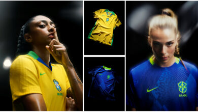Nike e CBF apresentam os novos uniformes da Seleção Brasileira feminina