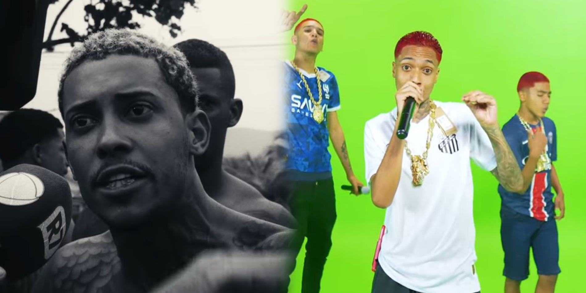 MC Poze e Oruam alcançam ao TOP 1 e 2 dos vídeos em alta no Youtube
