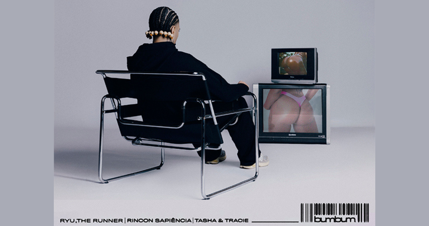 Ryu, The Runner lança “Bumbum", single em parceria com Rincon Sapiência e Tasha & Tracie