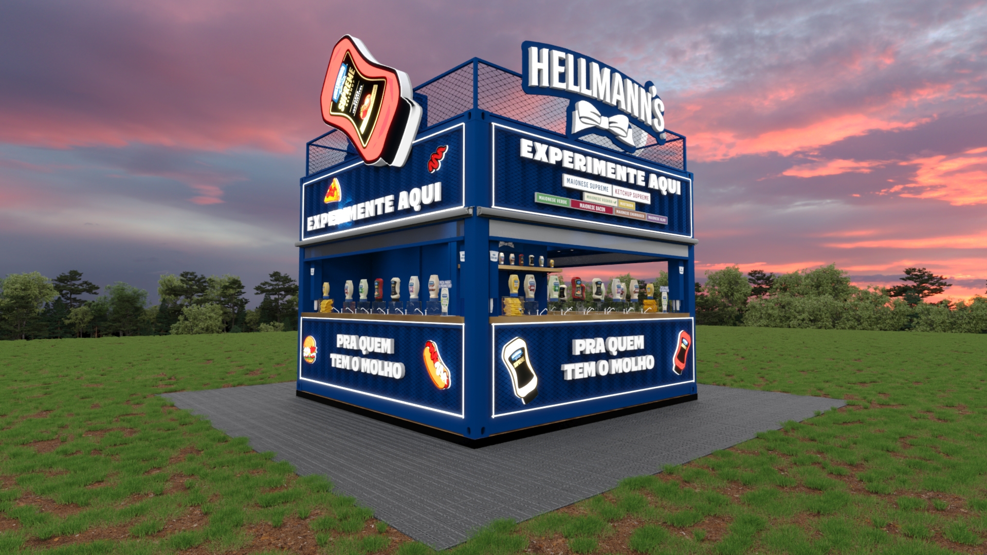 Quem tem o molho tem Hellmann's Supreme: marca retorna ao The Town com gastronomia, estilo e cultura.