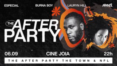 Africanize apresenta After Oficial dos fãs de Burna Boy & Lauryn Hill em São Paulo