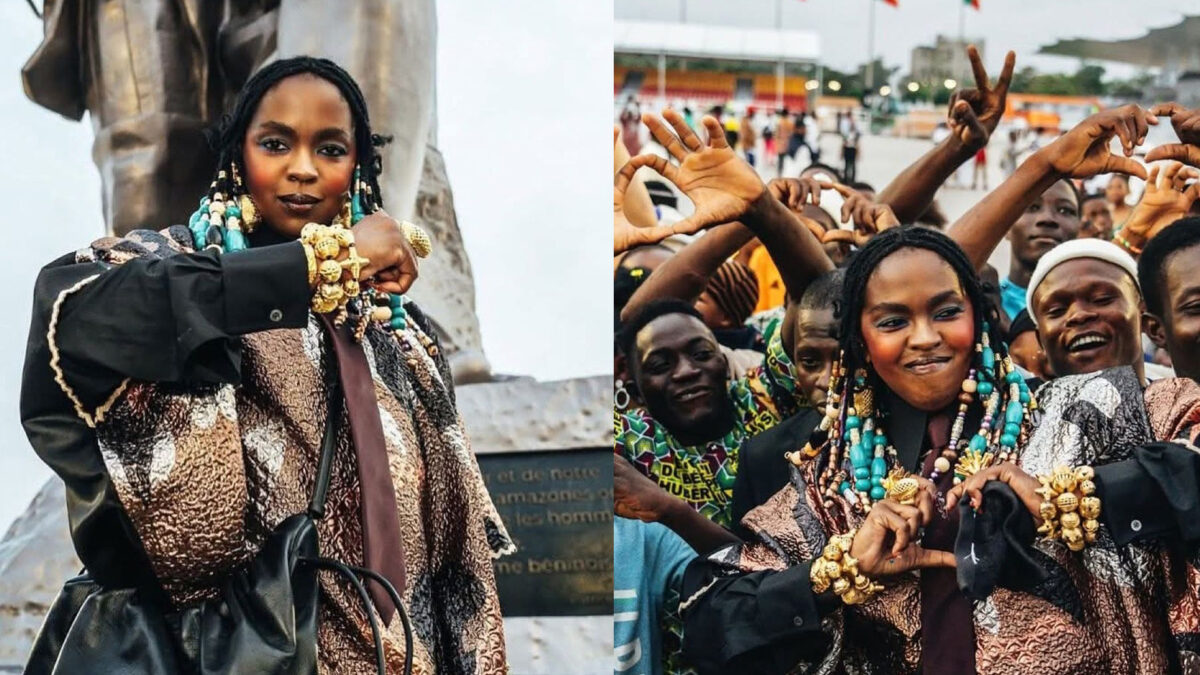 Lauryn Hill recebe cidadania honorária do Benin durante celebrações da Independência