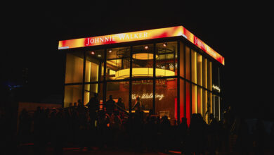 Famosos marcam presença no estande de Johnnie Walker no The Town