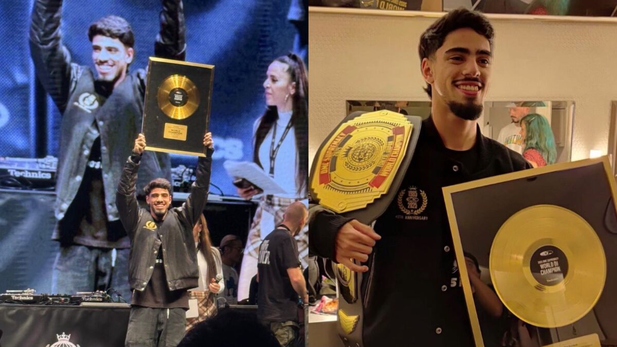 DJ Raylan é campeão mundial no DMC World Supremacy 2025, no Japão