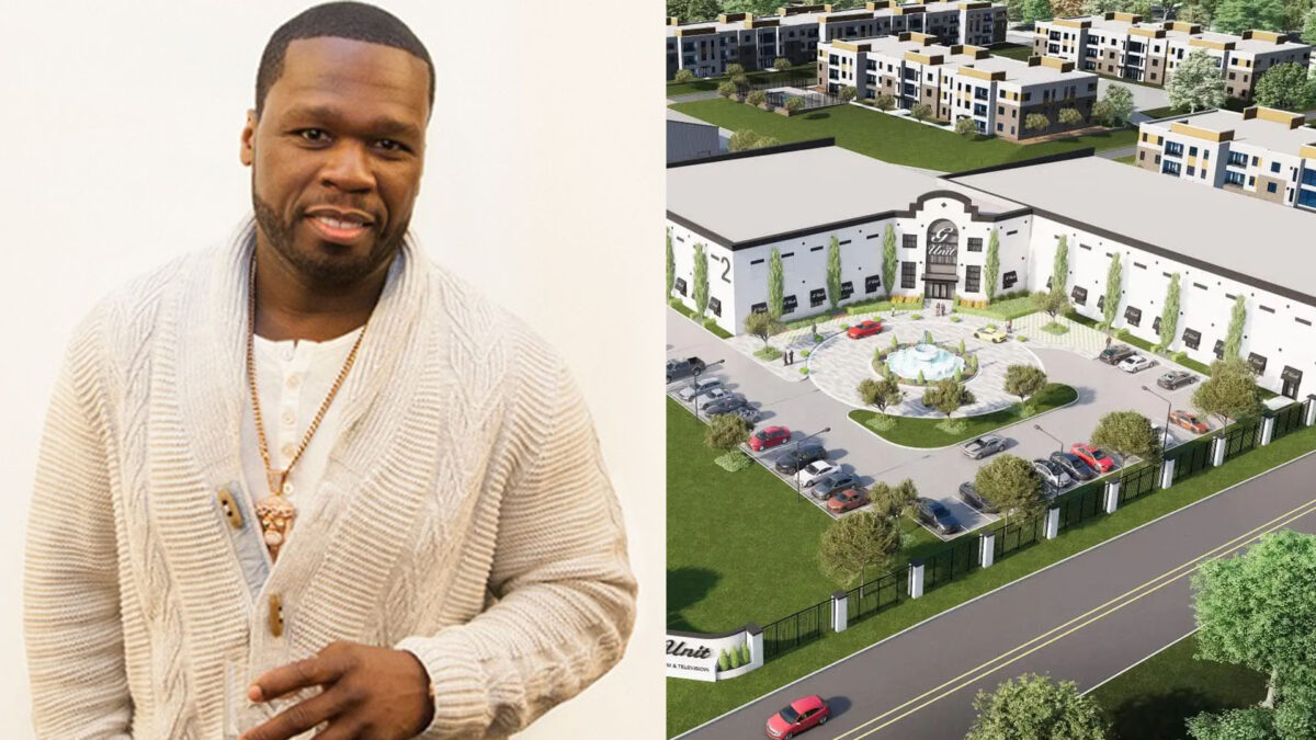 50 Cent acelera expansão da G-Unit Film & TV e investe US$124 milhões em ampliação