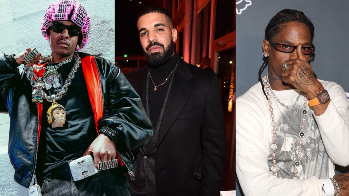 A$AP Rocky supostamente ataca Drake e Travis Scott em faixa do álbum Don’t Be Dumb