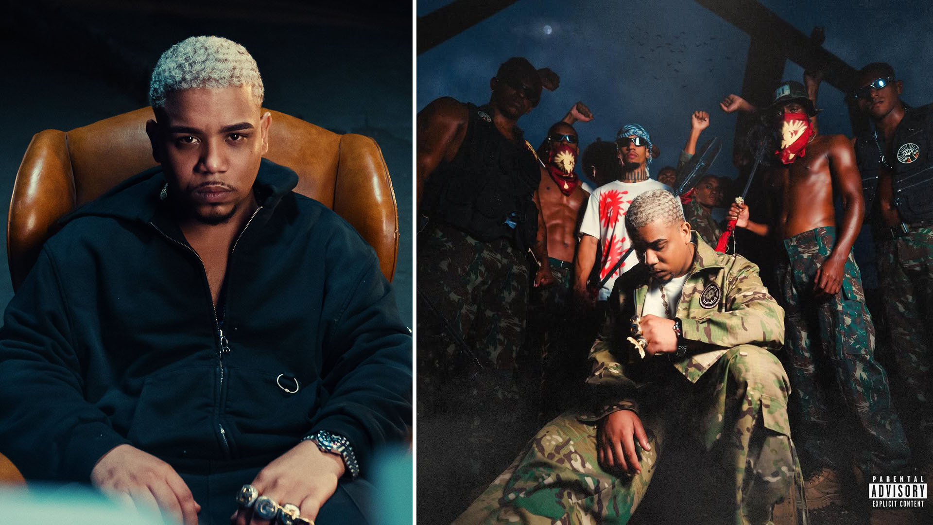 Borges libera capa e tracklist de novo álbum, com Emicida, BK', Duquesa e mais