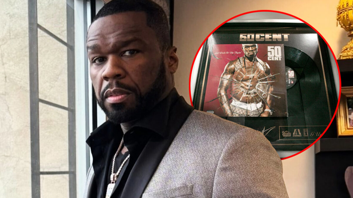 50 Cent lança placas autografadas de edição limitada para celebrar 23 anos de 'Get Rich or Die Tryin’