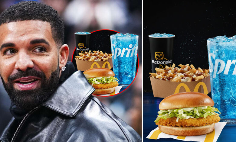 Collab de Drake com MCDonald's Canadá é lançada com copo de edição limitada
