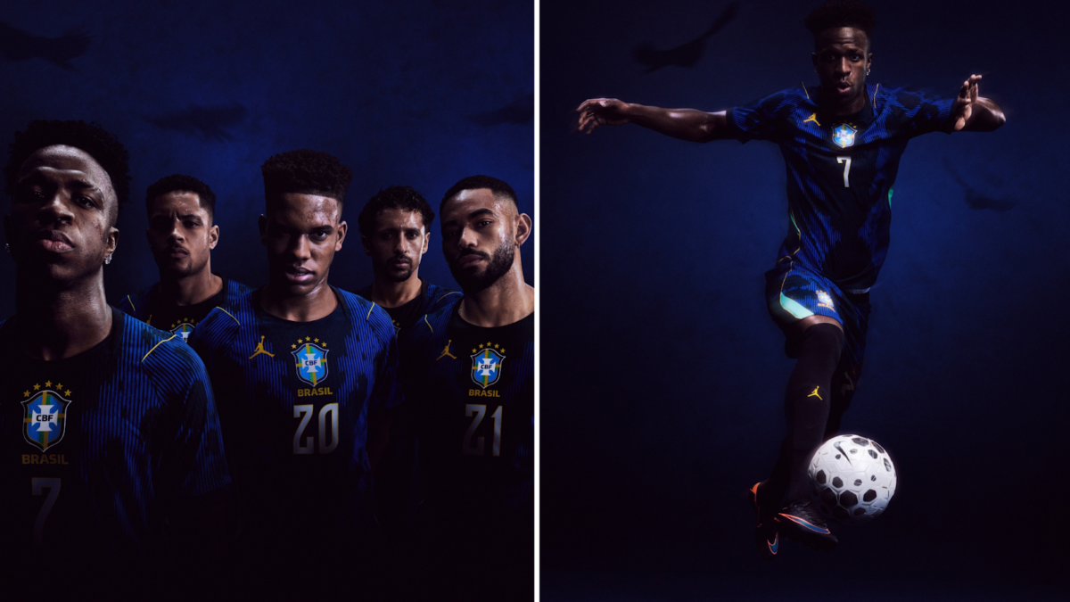 Jordan Brand e CBF fazem parceria histórica e revelam camisa 2 da Seleção Brasileira