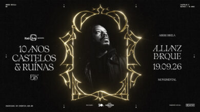 BK' celebrará os 10 anos de "Castelos & Ruínas" com show no Allianz Parque