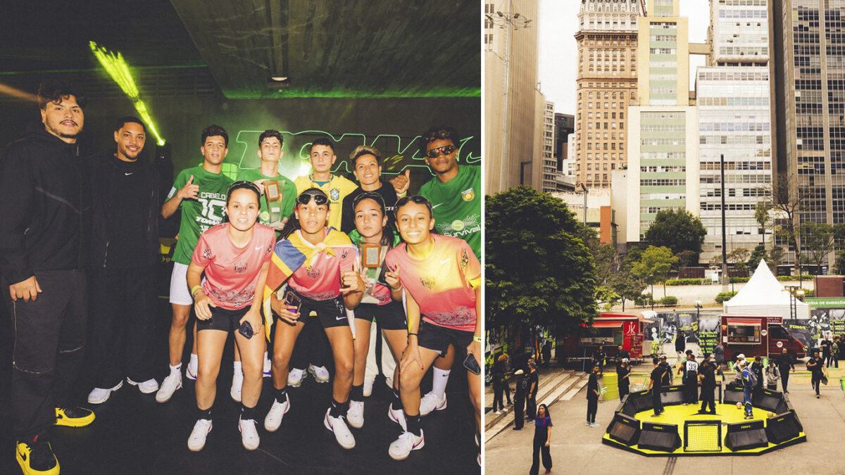 Nike promove finais do TOMA O JOGO em São Paulo e celebra cultura do futebol de rua