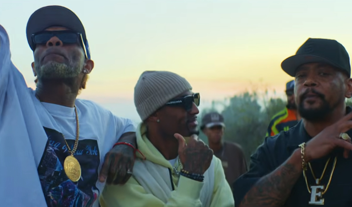 Edi Rock e Reggie BD$ se unem ao norte-americano Gshytt no single "Living Large"