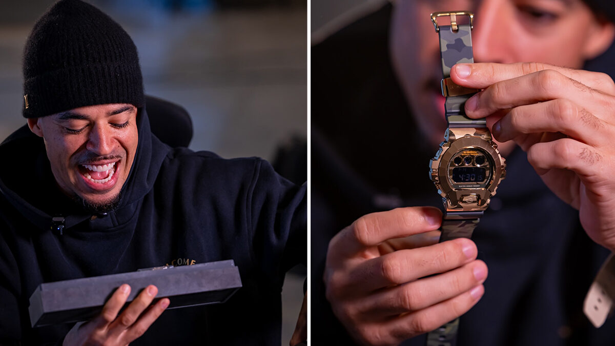 L7NNON recebe relógio exclusivo da G-Shock: apenas uma unidade chegou ao Brasil