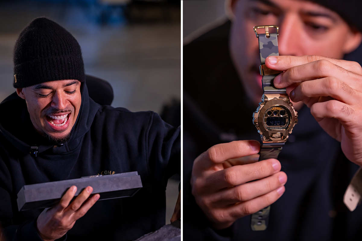 L7NNON recebe relógio exclusivo da G-Shock: apenas uma unidade chegou ao Brasil