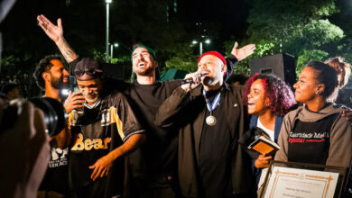 MC Marechal ministra aula inaugural da Universidade do Hip Hop e Batalha do Conhecimento recebe Medalha Tiradentes