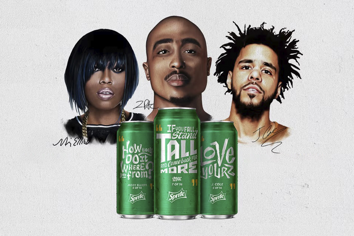 Sprite revive a história do rap com coleção especial em parceria com a Genius