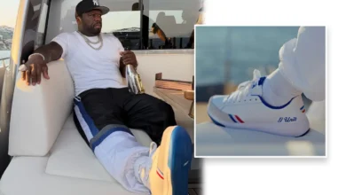 Tênis G-Unit G6 de 50 Cent em parceria com a Reebok