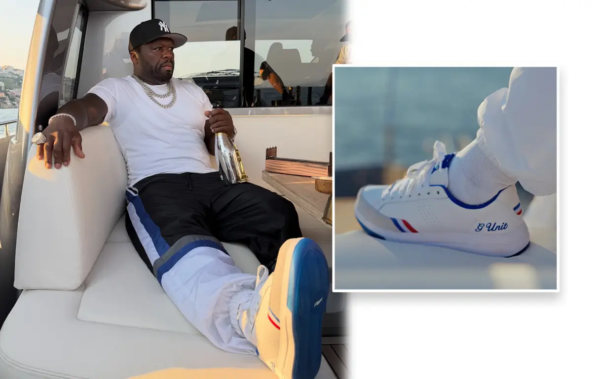 Tênis G-Unit G6 de 50 Cent em parceria com a Reebok