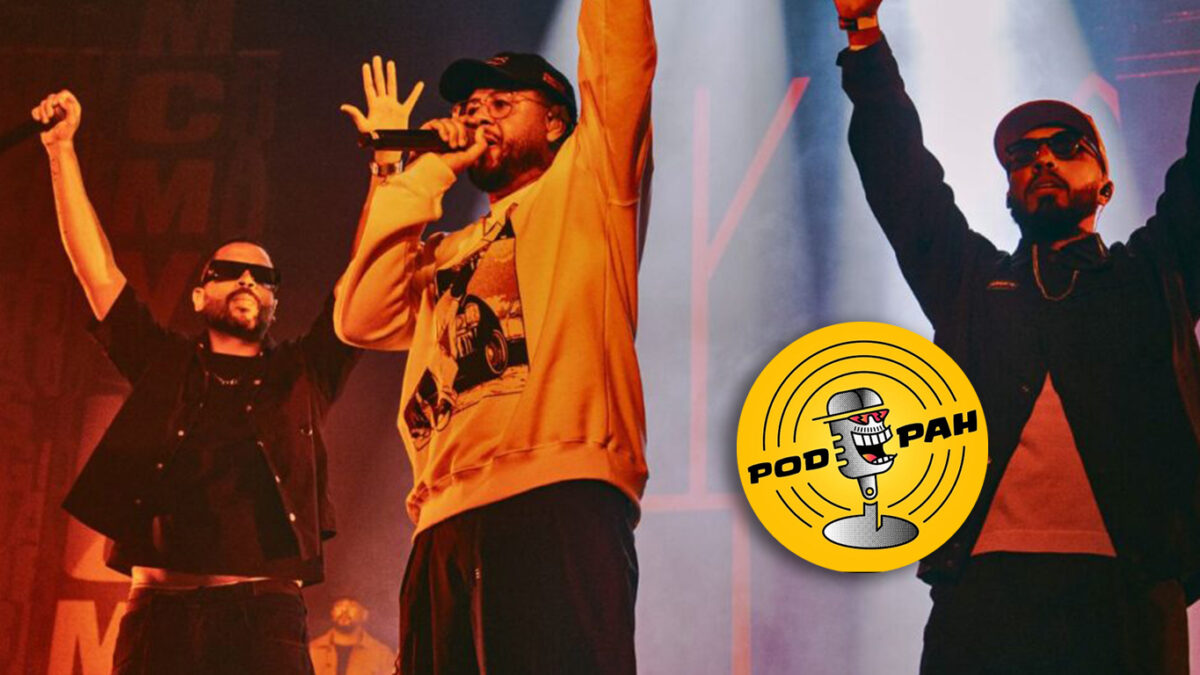 Emicida, Rashid e Projota estarão juntos no Podpah nesta quarta-feira (12)