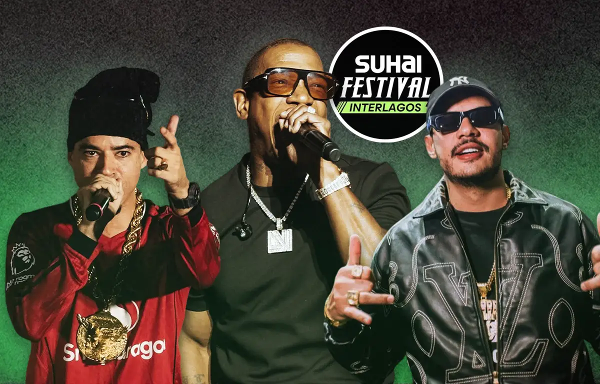 Ja Rule, Hungria e L7nnon se apresentam hoje em São Paulo, no Suhai Festival Interlagos 2026