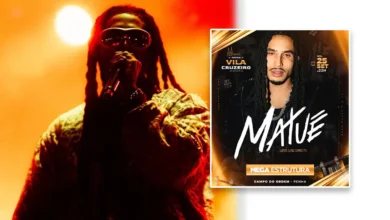 Matuê tem show confirmado no Complexo da Penha e camarotes esgotam antes da abertura das vendas