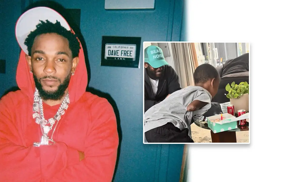Kendrick Lamar realiza festa de aniversário para jovem fã