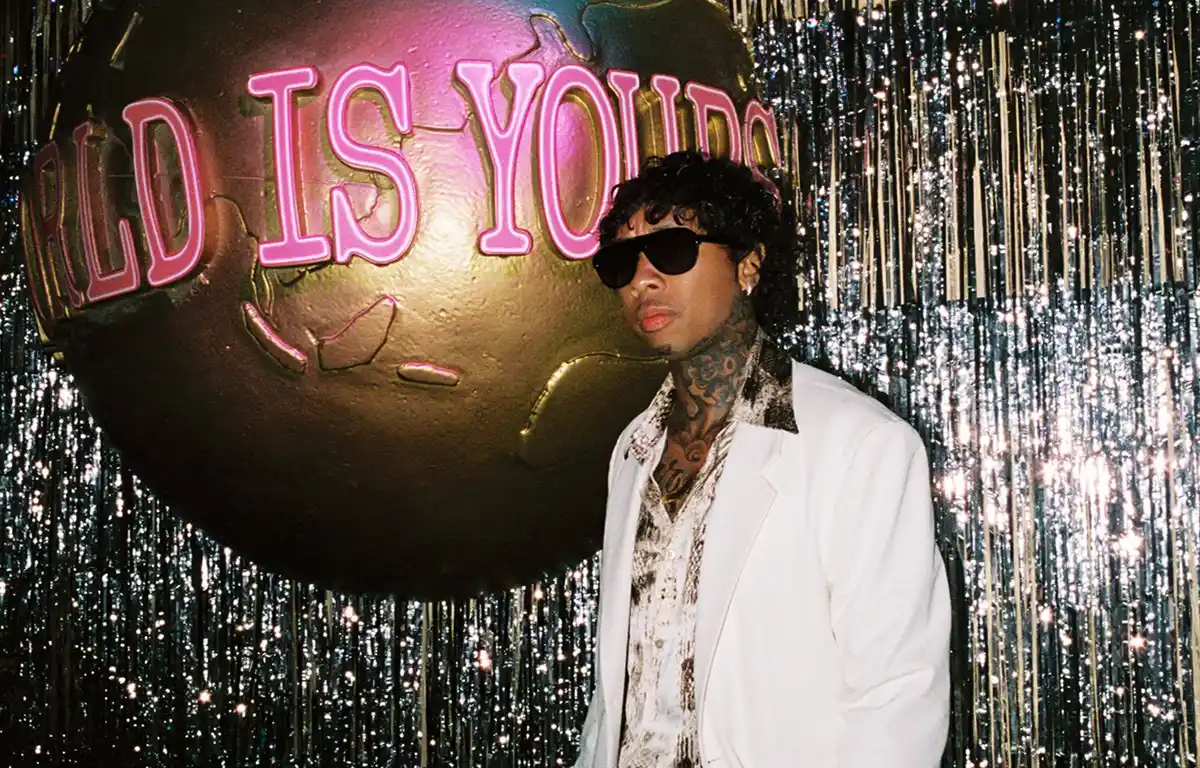 Tyga durante divulgação do álbum $TARFACE