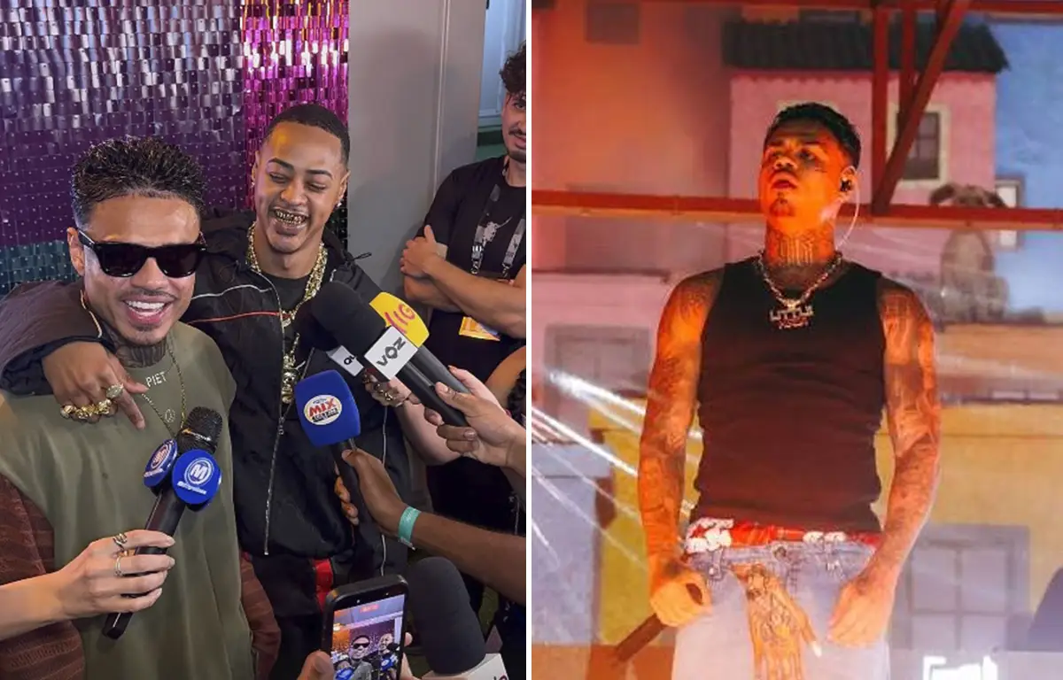 MC Cabelinho e TZ da Coronel no Espaço Favela do Rock in Rio 2026