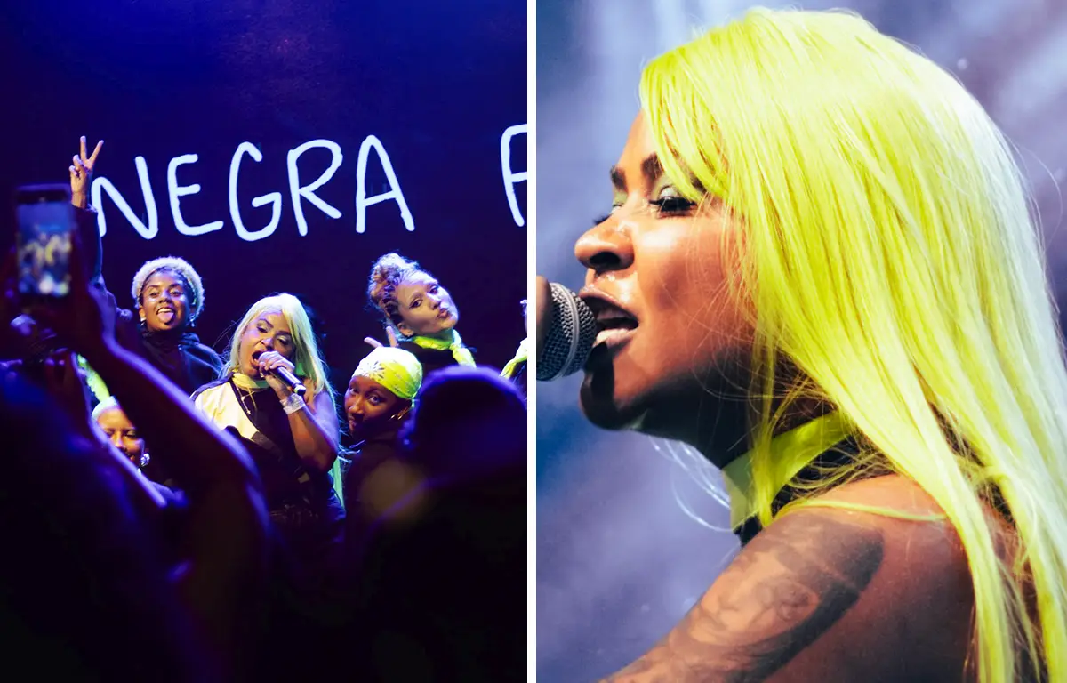 Negra Flow participa da Resenha Favela Sounds em Brasília