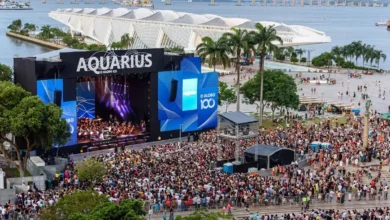 Projeto Aquarius reúne Emicida, Leci Brandão e Orquestra Sinfônica no Rio