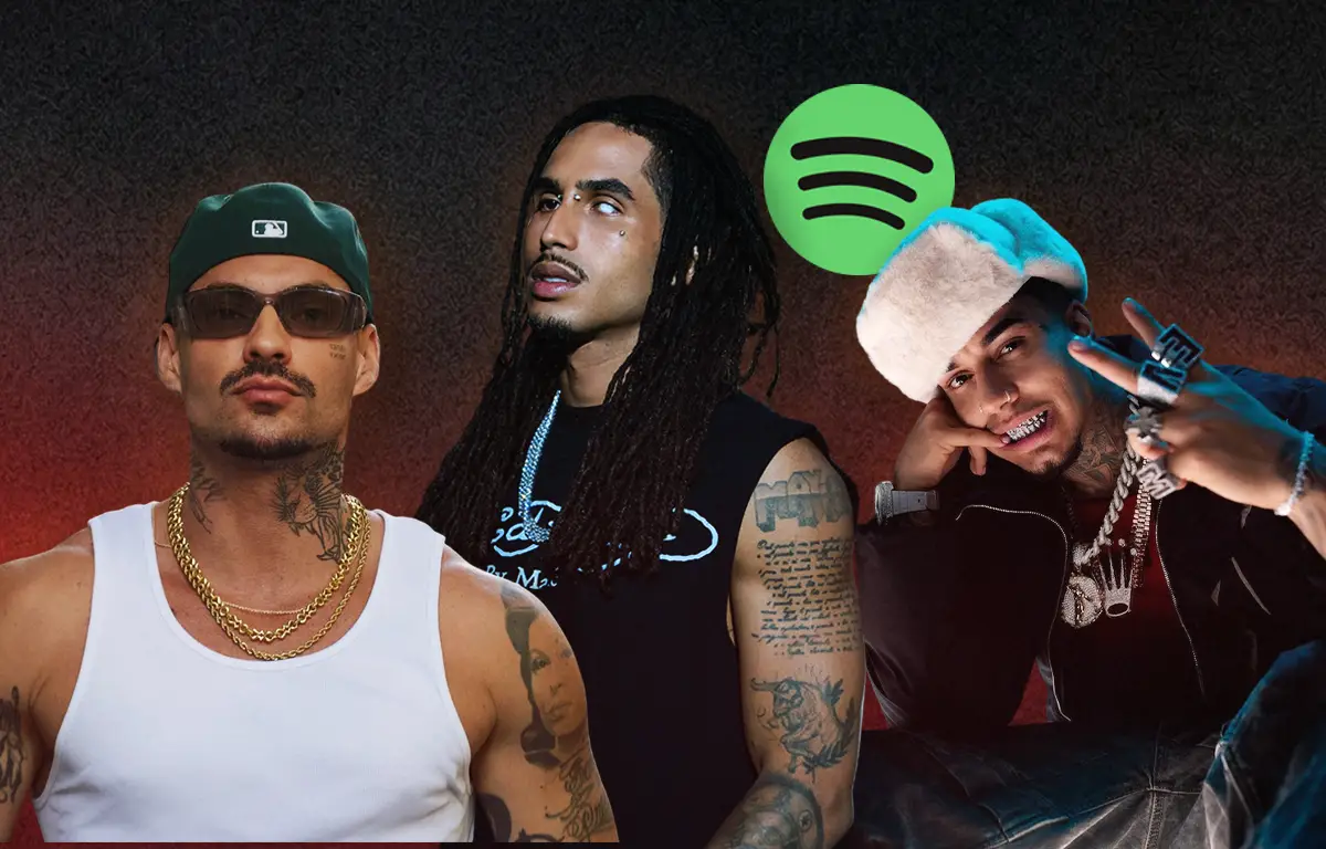 RANKING: Os 30 artistas do rap nacional mais ouvidos no Spotify (2ª semana setembro)