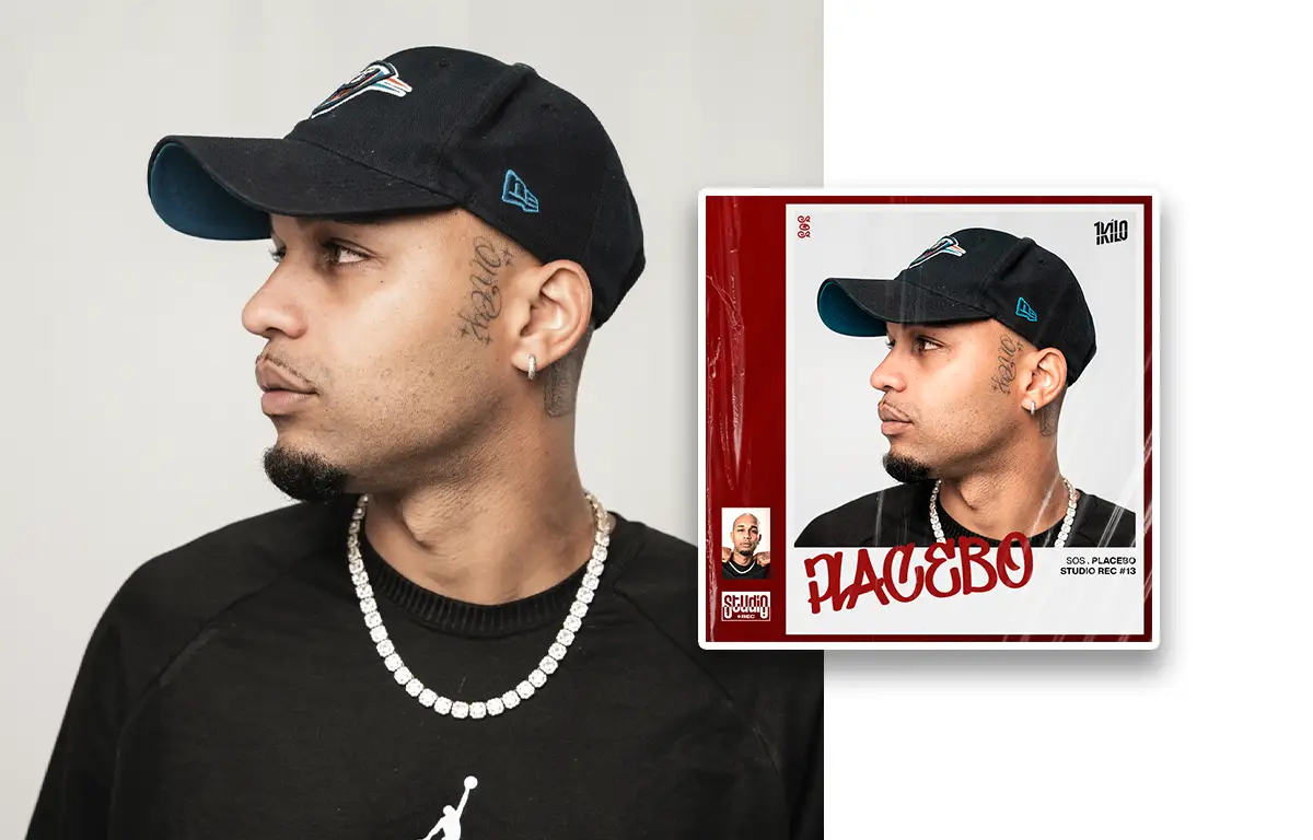 Sos, rapper carioca que assinou com a gravadora 1Kilo, lança o single Placebo