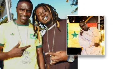 T-Pain e Akon em registros de suas carreiras musicais