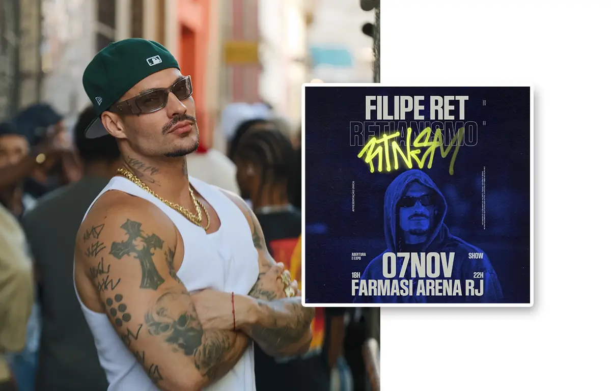 RETIANISMO: Filipe Ret anuncia show único com experiência imersiva no RJ