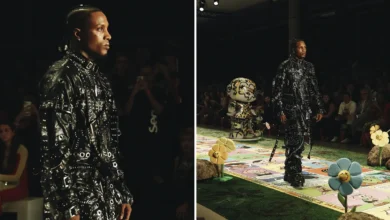 Kayblack desfila na SPFW com look inspirado em personagem de Mauricio de Sousa