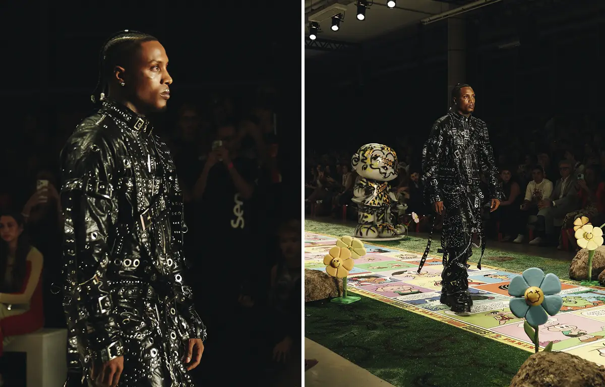 Kayblack desfila na SPFW com look inspirado em personagem de Mauricio de Sousa